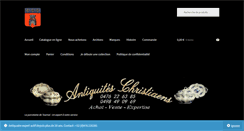 Desktop Screenshot of porcelaine-de-tournai.com